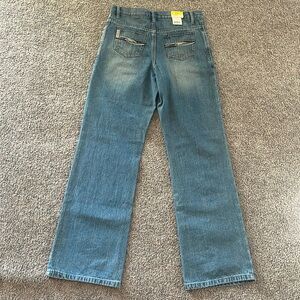 New Cinch Boys Light Wash Bootcut Jeans Size 16R